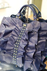 Be & D Kan Kan Tote in Navy/Gold - $1,390