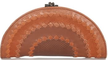 Half sales moon clutch