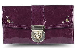 Hayden Harnett Violet Clutch