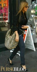 Beyonce with her Diane von Furstenberg Stephanie Bag