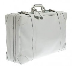 JCrew Lugano Leather Suitcase