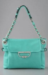 Mulberry Creased Jenah Bag in Turquoise