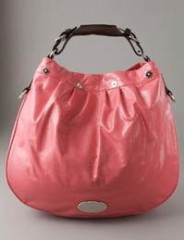 Mulberry Creased Patent Mitzi Hobo