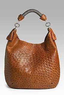 Nuti New Yorker Ostrich Hobo