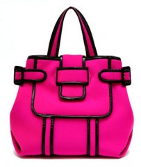 Pierre Hardy Neoprene and Patent Tote