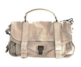 Proenza Schouler Medium Suede PS1 Bag in Sand