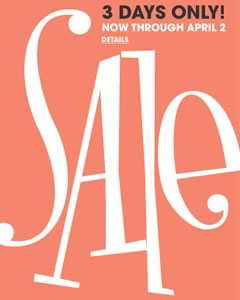 Bloomingdale's Sale