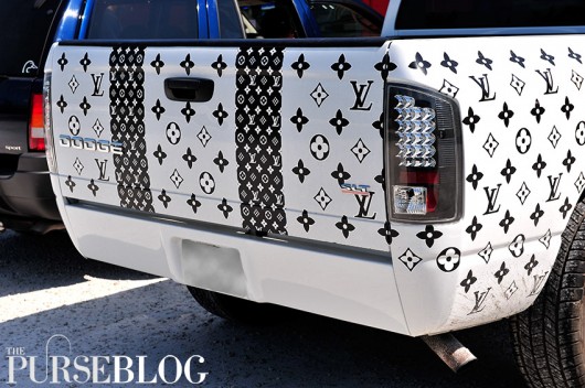 Louis Vuitton Monogram Printed Dodge RAM 1500