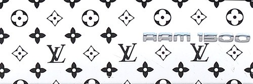Louis Vuitton Monogram Printed Dodge RAM 1500