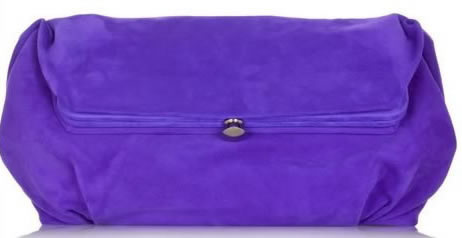Marni Violet Suede Frame Bag