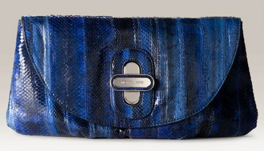 Michael Kors Templeton Snakeskin Clutch