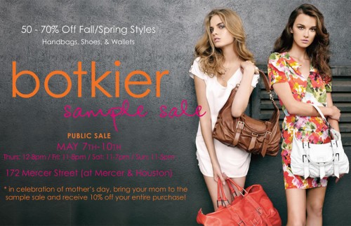 Botkier Sample Sale Botkier Sample Sale