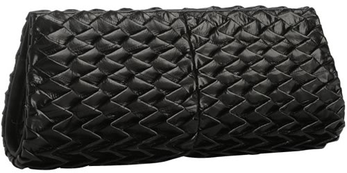 Ted Rossi Pleated Eel Clutch