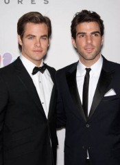Zachary Quinto and Chris Pine of 'Star Trek'
