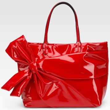 Valentino Bow Shopping Tote