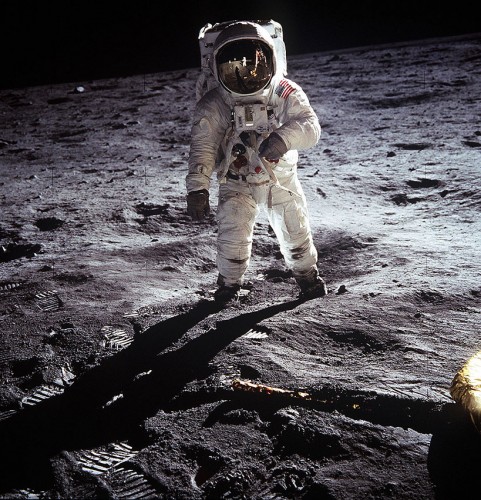 Edwin "Buzz" Aldrin, photographed by Neil Armstrong