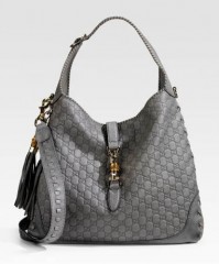 Gucci New Jackie Guccissima Shoulder Bag