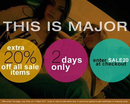 ShopBop 20 Off Sale ShopBop 20 Off Sale