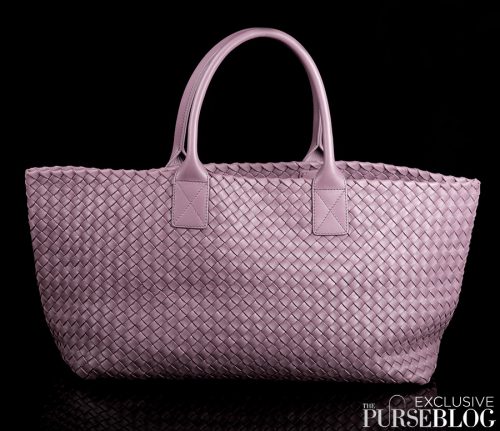 Bottega Veneta Cabat in Lilac