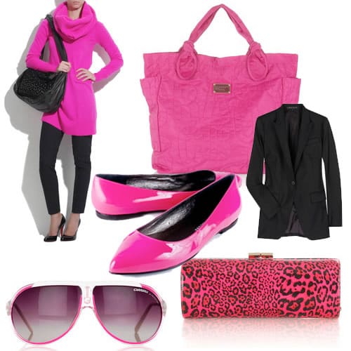 Best Pink Accessories - Hot Pink Bags and Shoes