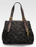 Cole Haan Sloan Woven Suede Tote