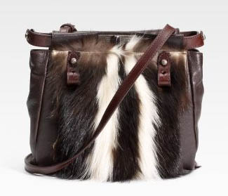 Fendi Skunk Fur Peekaboo Bag