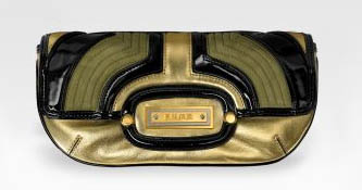 LAMB Deco Fisher Gilded Clutch