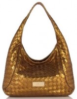 MICHAEL Michael Kors Newbury Metallic Shoulder Hobo