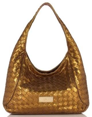 MICHAEL Michael Kors Newbury Metallic Shoulder Hobo