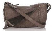 Olivia Harris Leather Zip Pocket Mini Crossbody Bag