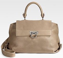 Salvatore Ferragamo Leather Satchel