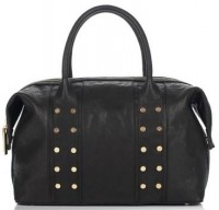 Tory Burch Military Studded Leather Satchel
