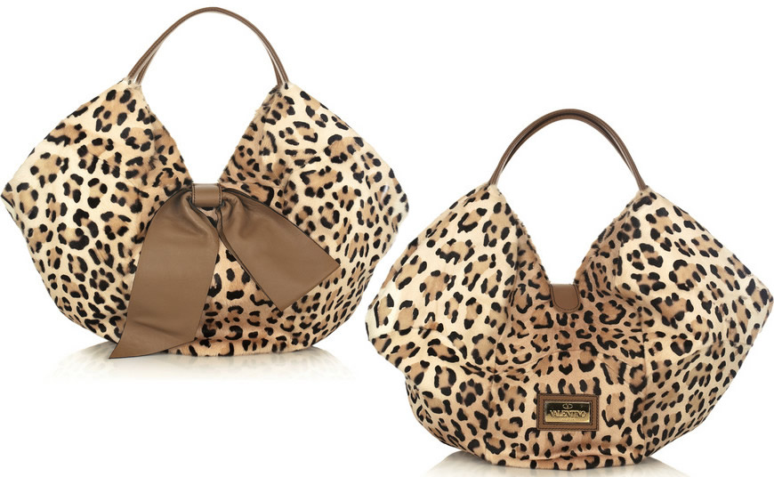 Valentino Leopard Print Goat Hair Bag PurseBlog