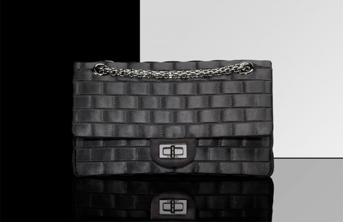 Chanel Classic Flap with interlaced ribbons