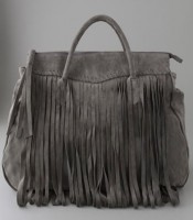Great by Sandi Tal Suede Fringe Tote