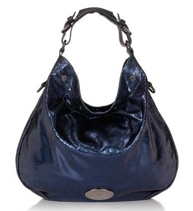 Mulberry Cracked Leather Mitzy Hobo