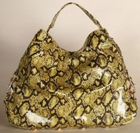 Rebecca Minkoff Python Microfiber Nikki Bag