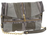 Steven by Steve Madden Snake Charmer Zip Messenger Bag