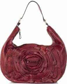 Valentino Petal Leather Hobo Bag1