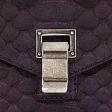 Proenza Schouler Purple Python PS1 detail