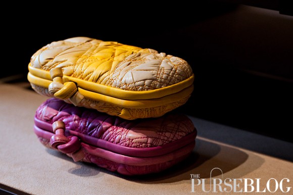 Bottega Veneta Canevas Yolk / Orchid Embroidered Knots - $1,180