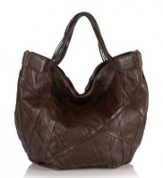 Dautore Leather Lattice Tote