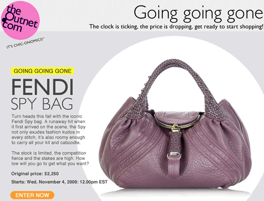 Fendi Going Gone Sale