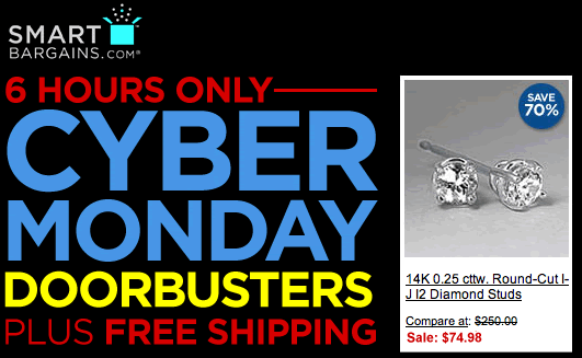 Smart Bargains Cyber Monday