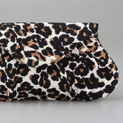 Lauren Merkin Lotte Leopard Clutch - $200