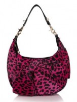 Betsey Johnson Hottie Spotty Velour Hobo