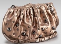 Diane von Furstenberg Belle Studded Clutch 