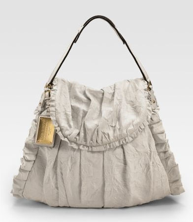 Dolce and Gabbana Miss Rouche Ruffled Shoulder Bag