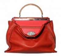 Fendi Peekaboo Bicolor Top Handle