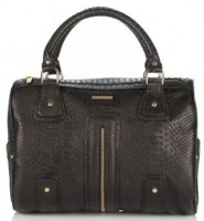 Jack Rabbit The Stinger Snakeskin-Embossed Leather Satchel